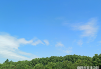 秋日藍天